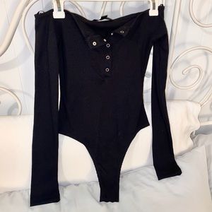 Off the shoulder bodysuit